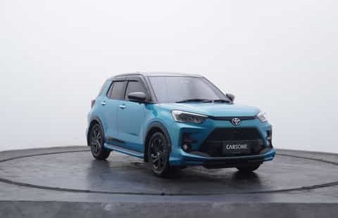 Toyota Raize 1.0T GR Sport CVT TSS (Two Tone) 2021 Biru DP 24 JUTA/ANGSURAN 5 JUTAAN