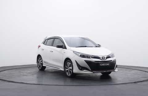 Toyota Yaris S TRD 1.5 2019 Putih DP 20 JUTA/ANGSURAN 6 JUTAAN