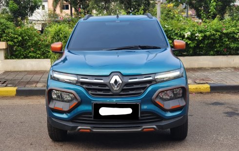 Renault kwid climber matic 2020 biru km 17 rb pajak panjang record cash kredit proses bisa dibantu