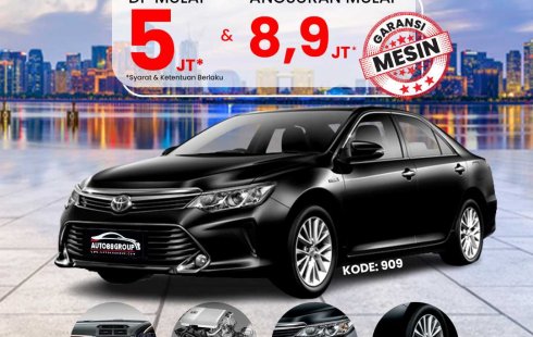 TOYOTA CAMRY (MIDNIGHT BLACK METALLIC) TYPE V 2.5CC A/T (2017)