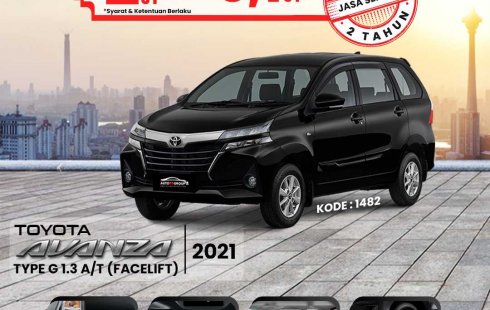 TOYOTA AVANZA (BLACK METALLIC)  TYPE G FACELIFT 1.3 A/T (2021)