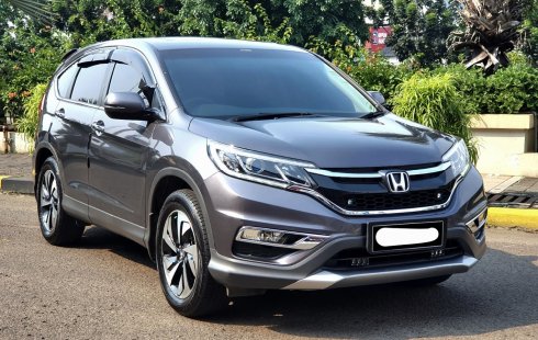 Honda CR-V 2.4 Prestige 2016 sunroof abu km 51ribuan cash kredit proses bisa dibantu