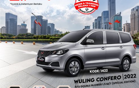 WULING CONFERO (DAZZLING SILVER)  TYPE STD DOUBLE BLOWER SPECIAL EDITION 1.5 M/T (2022)