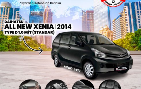 DAIHATSU ALL NEW XENIA (BLACK METALLIC)  TYPE D STANDAR 1.0 M/T (2014)