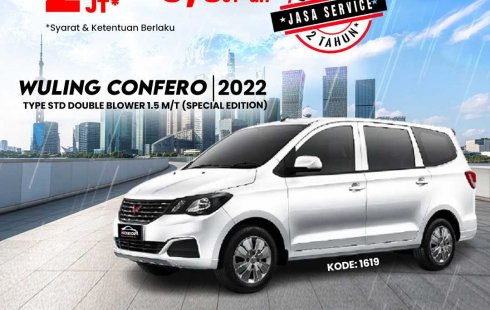 WULING CONFERO (PRISTINE WHITE)  TYPE STD DOUBLE BLOWER SPECIAL EDITION 1.5 M/T (2022)