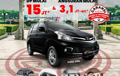 TOYOTA NEW AVANZA (BLACK METALLIC)  TYPE G 1.3 A/T (2012)