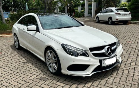 2014 E 200 Coupe AMG Line CBU TURBO (300N.m) Panoramic Sunroof Km18rb  Harman Kardon Kredit TDP 25jt