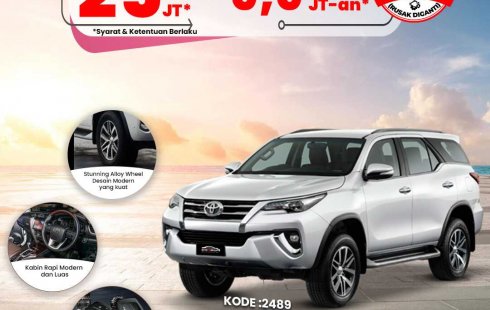 TOYOTA ALL NEW FORTUNER (SILVER METALLIC)  TYPE SRZ LUX 2.7 A/T (2017)