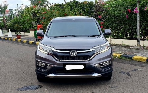 Honda CR-V 2.4 Prestige 2015 abu sunroof km 72 ribuan cash kredit proses bisa dibantu