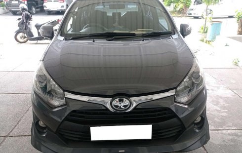  TDP (10JT) Toyota AGYA G TRD 1.2 AT 2017 Abu-abu 