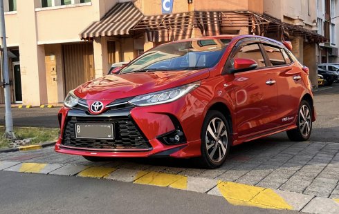  Toyota Yaris TRD Sportivo AT 2021 Merah Km 22rb DP 27jt Auto Approved