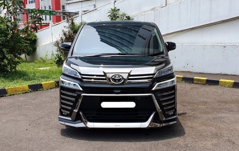 Toyota Vellfire 2.5 G A/T 2021 hitam bodykit modelista cash kredit proses bisa dibantu