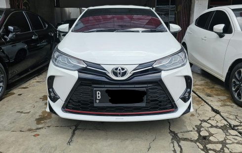 Toyota Yaris S TRD AT ( Matic ) 2021 Putih Km 54rban plat tangerang