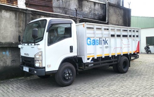 200KM MASIH BARU MURAH CDD Isuzu elf NMR HD bak besi 2022 + tailgate