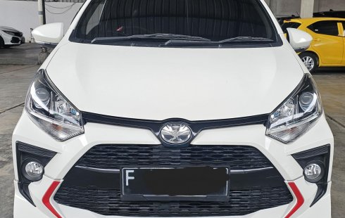 Toyota Agya 1.2 TRD A/T ( Matic ) 2021 Putih Km 21rban Mulus Siap Pakai Good Condition