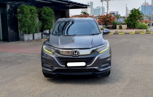 Honda HR-V E CVT 2019 abu km37ribuan tangan pertama dari baru cash kredit proses bisa dibantu