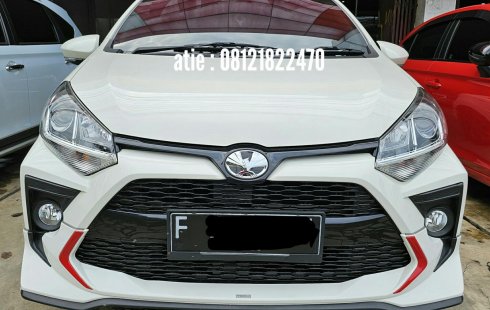 Km Low 21rban Toyota Agya G TRD AT ( Matic ) 2021 Putih Pajak panjang bgt  2025  siap pakai