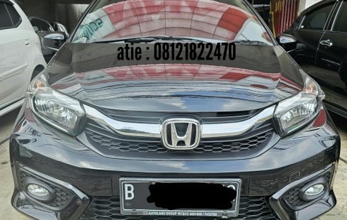 Honda Brio Satya E AT ( Matic ) 2020 Hitam Km 41rban Siaap Pakai