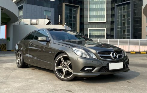 2011 Mercedes-Benz E250 Coupe AMG Special Colour Int Black Panoramic Sunroof Km 58rb KREDIT TDP 29jt