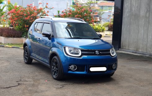 Suzuki Ignis GX 2018 biru matic km18rb dp19jt saja cash kredit proses bisa dibantu