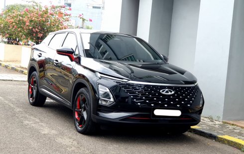 Chery Omoda 5 2023 rz luxury turbo sunroof hitam km 5 ribuan cash kredit proses bisa dibantu