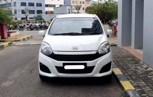 Daihatsu Ayla M 2018 manual putih km 19rban cash kredit proses bisa dibantu