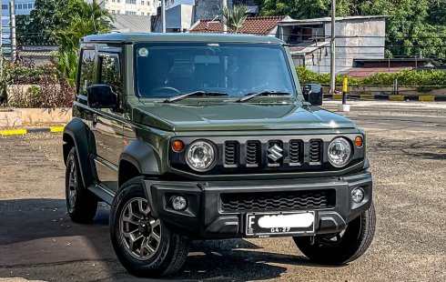 Suzuki Jimny AT 2021 hijau km 20rban pajak panjang cash kredit proses bisa dibantu