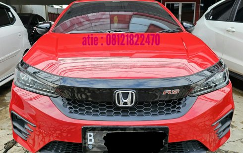 Honda City RS Hatchback AT ( Matic ) 2022 Merah Km Low 14rban Good Condition siap pakai