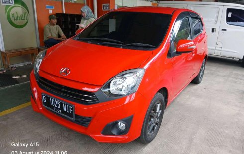  TDP (20JT) Daihatsu AYLA X 1.0 AT 2021 Merah 