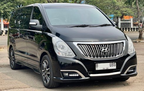 HYUNDAI H1 ROYALE DIESEL AT HITAM 2018 SIAP PAKAI