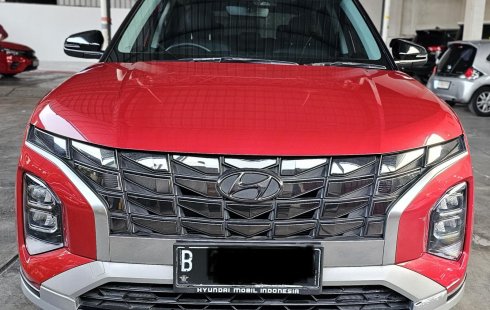 Hyundai Creta Prime A/T ( Matic ) 2022 Merah Km 35rban Mulus Siap Pakai