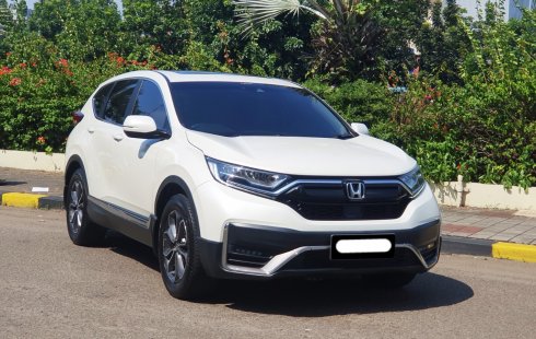 Honda CR-V 1.5L Turbo Prestige 2023 putih sunroof km 19rban pajak panjang cash kredit proses bisa