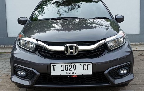 JUAL Honda Brio Satya E CVT 2022 Abu-abu