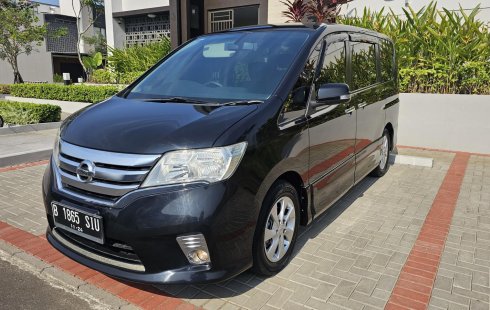 Jual mobil Nissan Serena HWS 2014 Hitam TGN PERTAMA TDP 15jutaan 