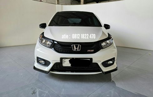 Honda Brio RS Urbanite AT ( Matic ) 2022 Putih Km Antik Low 18rban bogor  Good Condition Siap Pakai