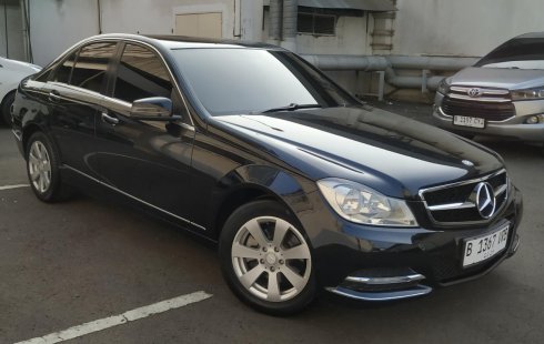 Mercedes-Benz C-Class C200 2013 Hitam KM 56RBUAN Mulus Banget