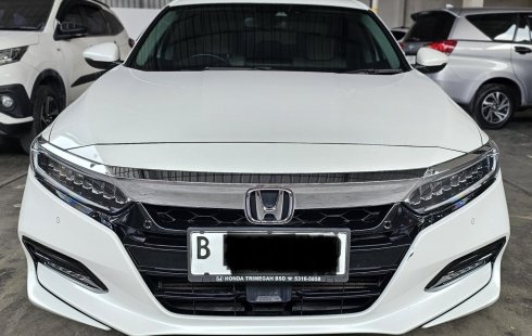 Honda Accord 1.5 Turbo A/T ( Matic ) 2019 Putih Km Cuma 40rban Mulus Gress Like New