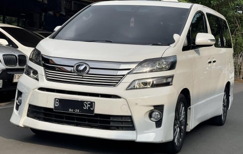 Toyota Vellfire ZG 2015 Putih