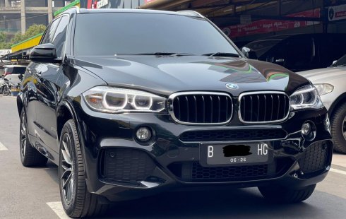 LOW KM BMW X5 XDRIVE25D DIESEL AT HITAM 2015 MOBIL SIAP PAKAI