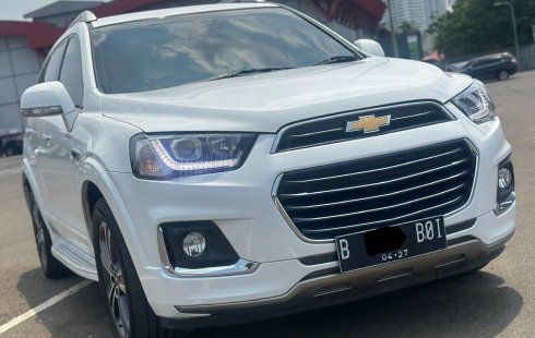 DISKON CHEVROLET CAPTIVA LTZ DIESEL AT PUTIH 2017 SIAP PAKAI