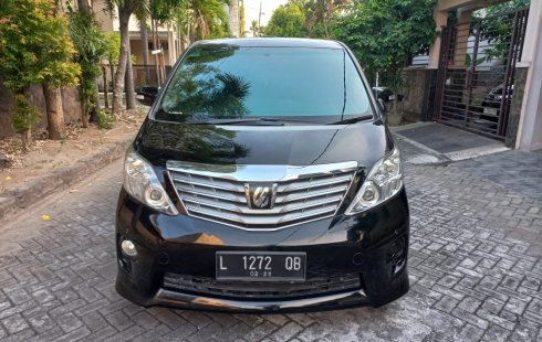 Toyota Alphard S 2010 Hitam AUDIOLES