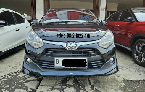 Toyota Agya G TRD AT ( Matic ) 2019 Hitam Km 70rban jakarta utara