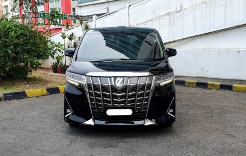 Toyota Alphard 2.5 G A/T 2019 hitam km 49rban sunroof cash kredit proses bisa dibantu