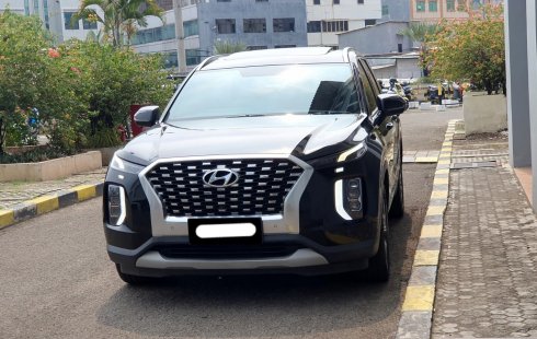 Hyundai Palisade Signature 2022 hitam diesel sunroof cash kredit proses bisa dibantu