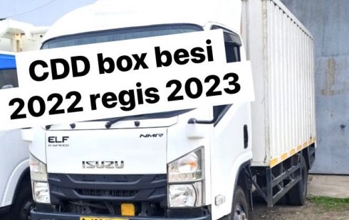 Reg 2023 +banBARU MURAH CDD Isuzu elf NMR HD box besi 2022 bok