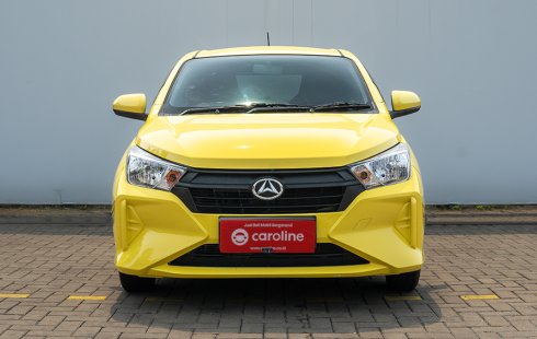 Daihatsu Ayla X 1.0 CVT AT 2023 Kuning - TDP Rendah - Pajak Aman