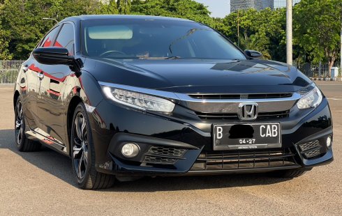 HARGA TERJANGKAU 2017 CIVIC SEDAN TURBO AT HITAM UNIT LULUS INSPEKSI