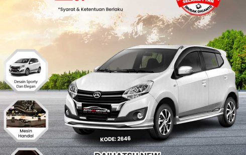 DAIHATSU NEW AYLA (CLASSIC SILVER METALLIC)  TYPE R SPECIAL EDITION 1.2 M/T (2017)