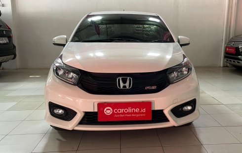 Honda Brio RS 1.2 AT 2021 Putih - TDP Rendah - Mobil Murah Bergaransi