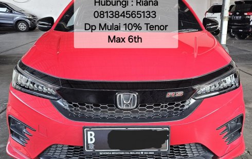 Honda City RS Hatchback A/T ( Matic ) 2021/ 2022 Merah Km 29rban Mulus Siap Pakai Ex Dokter